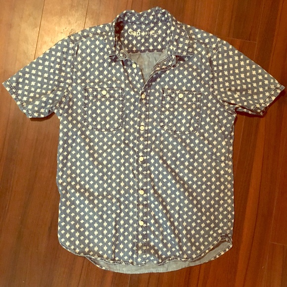 GAP men’s button up tee - Picture 1 of 3